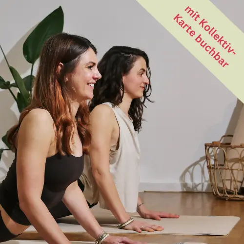 Melanie Dosch bei der Yogapraxis